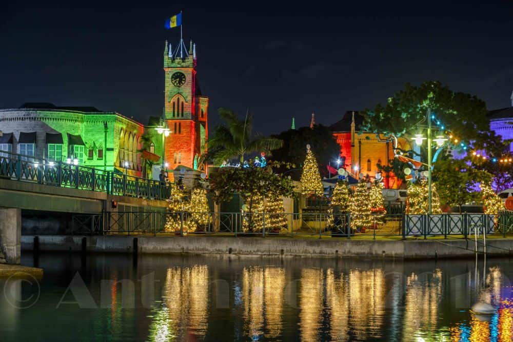 View Bridgetown at Night